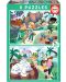 Puzzle Educa din 2 x 20 piese - Zoo - 1t