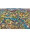 Puzzle Educa de 500 de piese - Harta orasului Paris - 2t