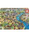 Puzzle Educa de 500 piese - London Map - 1t