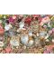 Puzzle Jumbo de 1000 piese - Floral Cats - 2t