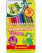 Creioane de culoare JOLLY Kinderfest Classic -12 culori, in cutie metalica - 1t