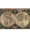 Puzzle Pomegranate de 1000 piese - Harta antica a lumii, Henricus Hondius - 2t