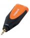 Adaptor Bespeco - SLAD165, 3,5 mm - 6,3 mm, negru/portocaliu - 1t