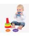 Jucarie interactiva Playgro + Learn - Cornet cu inele colorate - 3t