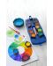 Acuarele Faber-Castell Connector Watercolours - 24 culori, paletă albastră - 5t