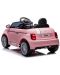 Mașină cu acumulator Chipolino - Fiat 500, roz - 4t