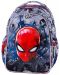Ghiozdan scolar cu iluminare LED Cool Pack Joy S - Spiderman Black - 2t