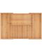 Organizator de ustensile din bambus Homede - Paule, 32-50 x 31 x 5 cm - 4t