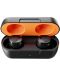 Casti wireless Skullcandy - Jib, TWS, negru/portocaliu - 2t