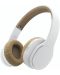 HAMA Casti"Touch" Bluetooth On-Ear, microfon, alb/maro, butoane touch - 1t
