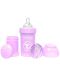 Sticla pentru copii impotriva colicilor Twistshake Anti-Colic Pastel - Violet, 180 ml - 1t