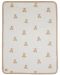 Jollein Pătură de pluș pentru copii - Ursuleț de pluș, 75 x 100 cm - 1t