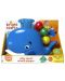Jucărie pentru bebeluși Bright Starts - Balenă cu bile - 3t