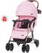 Cărucior de vară Chipolino Baby Summer Stroller - April, Pink Water - 1t