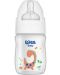 Biberon Wee Baby Classic Plus, 150 ml, alb cu dinozaur - 1t