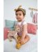 Salopeta pentru bebeluși Lassig - Cozy Knit Wear, 74-80 cm, 7-12 luni, roz - 4t