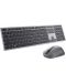 Tastatura wireless si mouse Dell Premier - KM7321W, gri - 3t