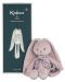 Jucărie de pluș pentru bebeluși Kaloo - Small Pink, iepuraș, 25 cm - 2t
