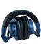 Căști wireless Audio-Technica - ATH-M50xBT2DS, neagră/albastră - 5t