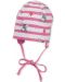 Pălărie pentru bebeluși cu protecție UV 50+ Sterntaler - măgar, 43 cm, 5-6 luni, roz-albă - 1t