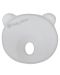 KikkaBoo - Pernă din spumă cu memorie pentru bebeluși Bear Airknit, g - 1t