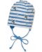 Pălărie pentru bebeluși cu protecție UV 50+ Sterntaler - măgar, 41 cm, 4-5 luni, albastră-albă - 1t