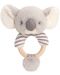 Zornaitoare pentru bebelusi Keel Toys Keeleco - Koala, inel, 14 cm - 1t