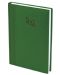 Spree Notebook - Cu copertă termică, 168 de foi, verde, 2024 - 1t