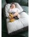 BabyJem Baby Pillow - Verde, cu flori, 49 x 77 cm - 5t