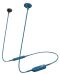 Căști wireless cu microfon Panasonic - RP-NJ310BE-A, albastre - 1t