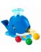 Jucărie pentru bebeluși Bright Starts - Balenă cu bile - 1t