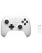 Controller wireless 8BitDo - Ultimate 2.4G, Hall Effect Edition, alb (PC) - 4t