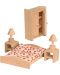Set mini mobilier din lemn Beluga - Dormitor - 1t