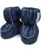 Papucei de iarnă DoRechi - 15 cm, 6-18 luni, albastru închis - 1t