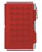 Carnețel Troika Flip Notes - Red Scale, cu carcasa metalica si stilou - 1t