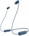 Casti wireless Sony - WI-C100, albastre - 1t