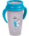 Canita cu manere pentru bebelusi Lovi Active - 360 grade, 350 ml, albastra - 1t