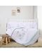 Set de dormit pentru bebeluși Lorelli - Cu poală, alb, 5 piese - 1t