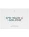 BH Cosmetics - Paletă iluminatoare Spotlight & Highlight, 6 culori - 2t