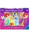 Puzzle Ravensburger din 60 piese - Frumosul cântec al prințeselor Disney - 1t