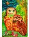 Puzzle Bluebird de 1000 piese - Owls, Oxana Zaika - 1t