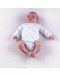 Body cu mânecă lungă Bio Baby - Bumbac organic, 62 cm, 3-4 luni - 3t