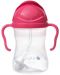 Sticlă cu pai pentru bebeluși b.box - Sippy cup, 240 ml, Raspberry - 3t