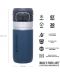 Sticlă de apă Stanley Go - Quick Flip, 0.47 L, albastru inchis - 3t