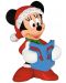 Figurina Bullyland Mickey Mouse & Friends - Minnie Mouse, in costum de Craciun - 1t