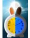 Ceas deșteptător cu lampă de noptieră Alecto - Bunny - 5t