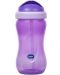 O ceașcă cu un pai Wee Baby Colorful, 340 ml, violet - 1t