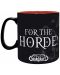 Cana ABYstyle Games: World of Warcraft - Horde logo, 460 ml - 2t