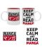 Cană The Good Gift Humor: Adult - Keep Calm and Read Manga - 3t