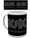 Cană GB Eye Music: AC/DC - Back in Black - 2t